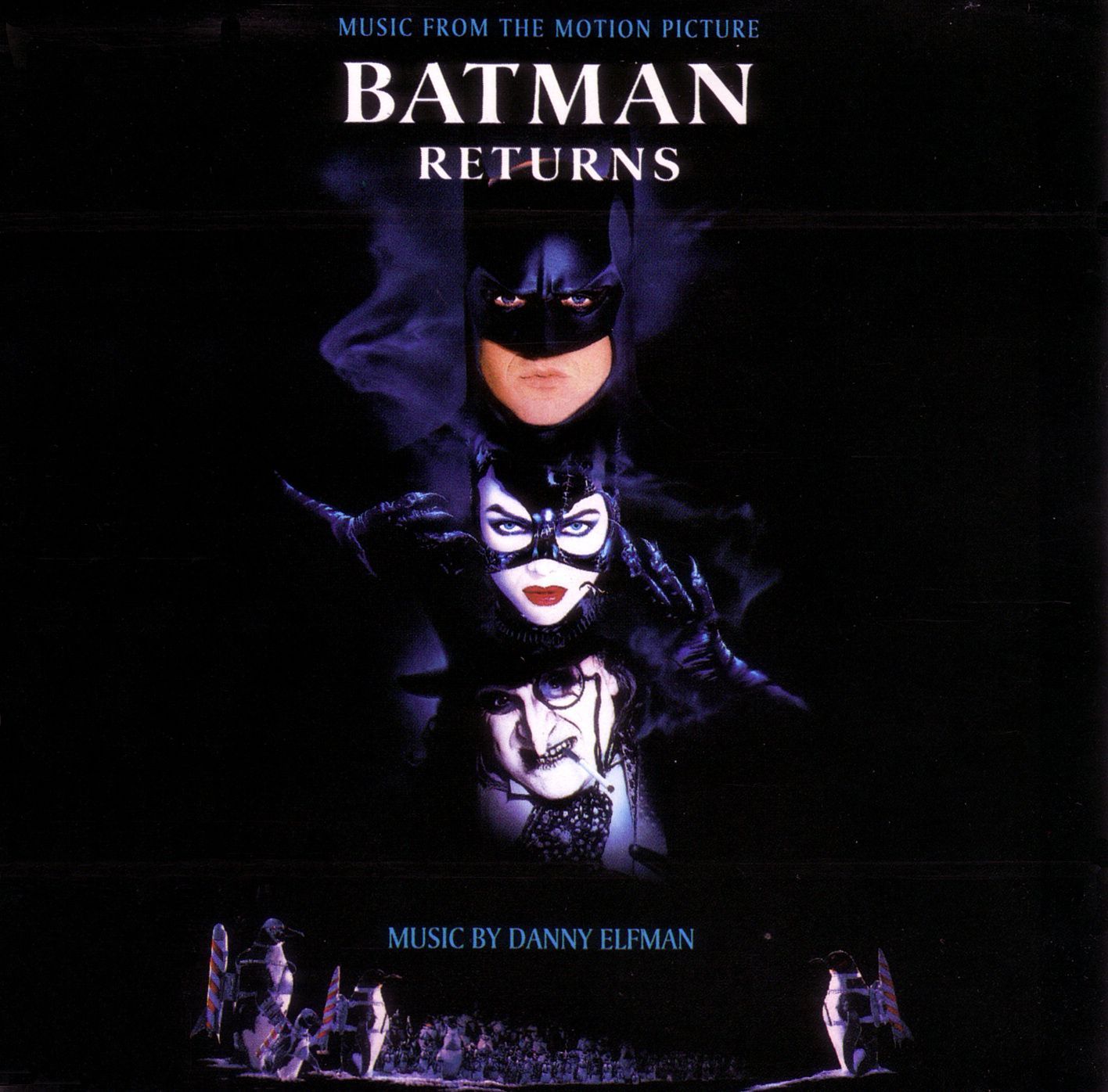 Музыка batman. Бэтмен возвращается 1992. Danny Elfman Batman. Бэтмен возвращается 1992 обложка. Бэтмен возвращается диск.